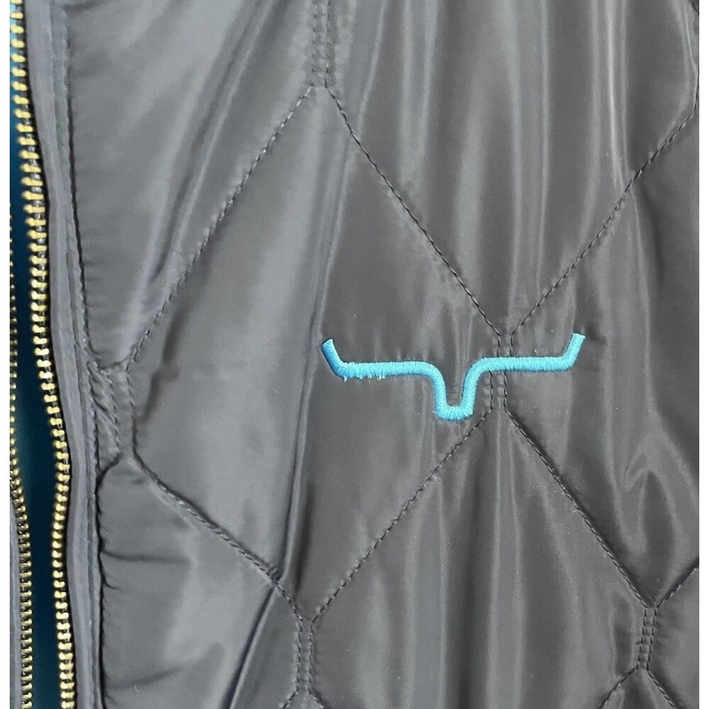 Kimes Ranch Women's XXL Marino Quilted Bomber Jacket Western - Navy Blue - Picture 6 of 10